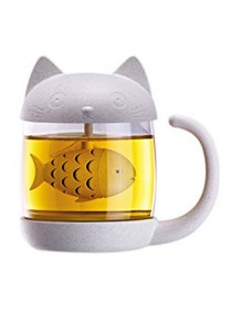 Стакан для заваривания чая "Kittens fish" (250 мл)