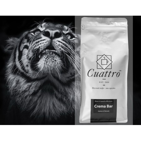 Кофе в зернах CUATTRO Crema Bar